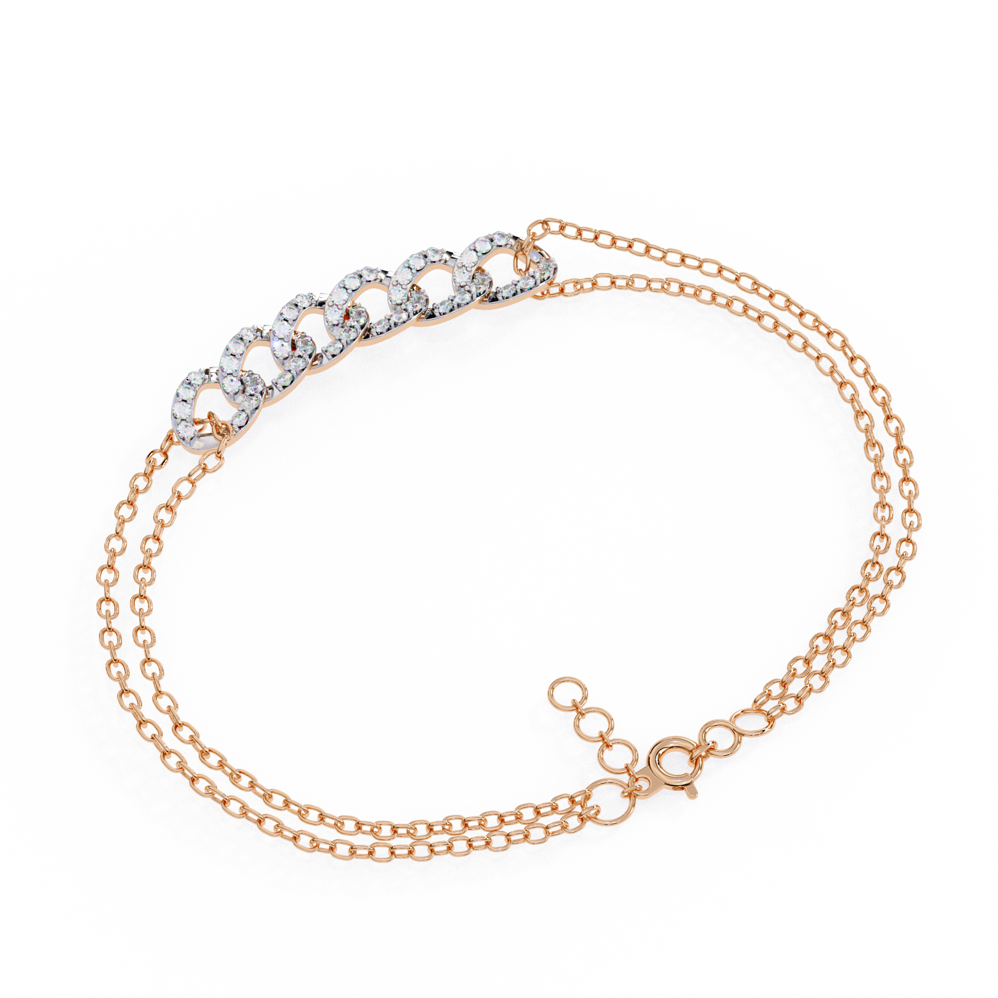 Daisy Diamond Bracelet