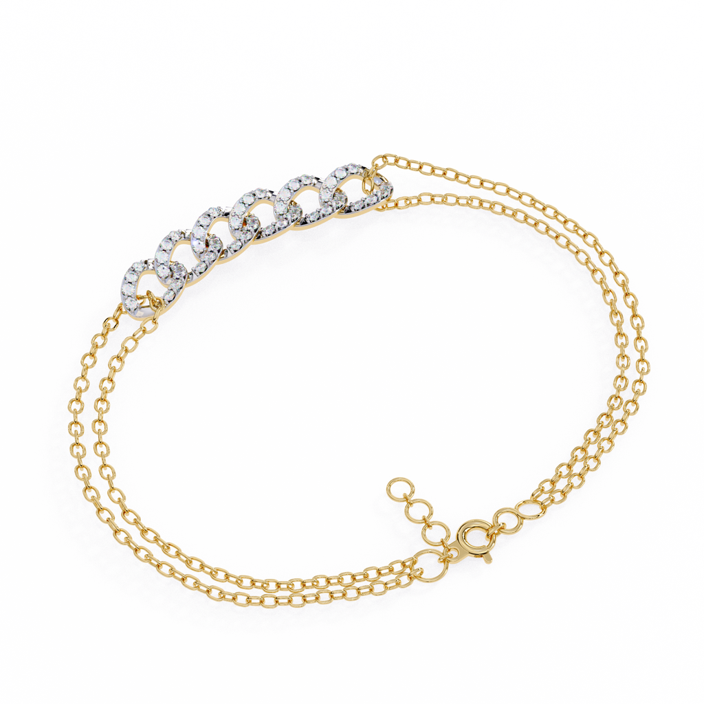 Daisy Diamond Bracelet