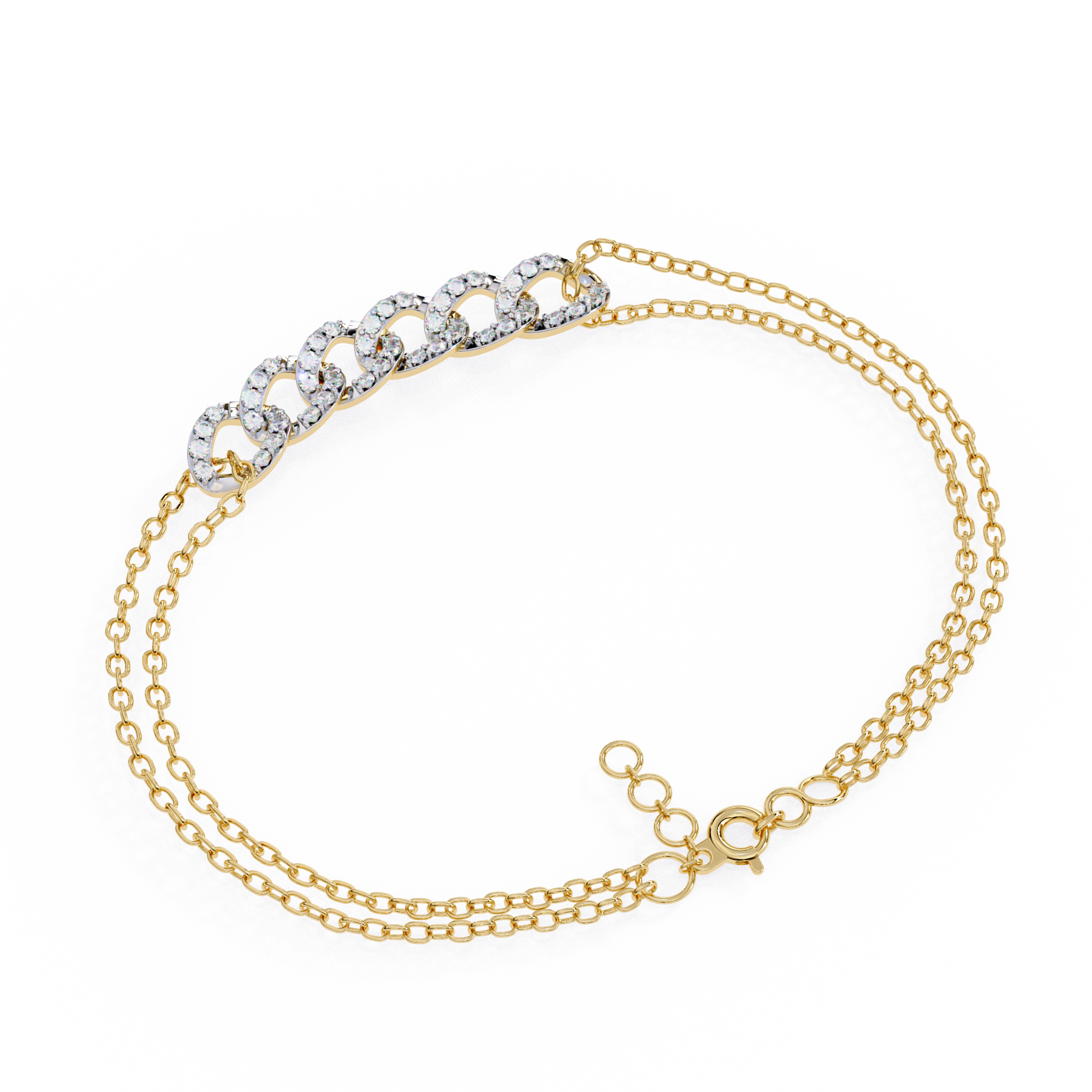 Daisy Diamond Bracelet