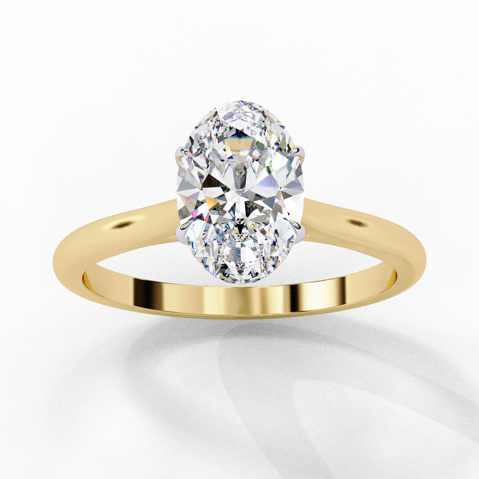 Vega Solitaire Ring