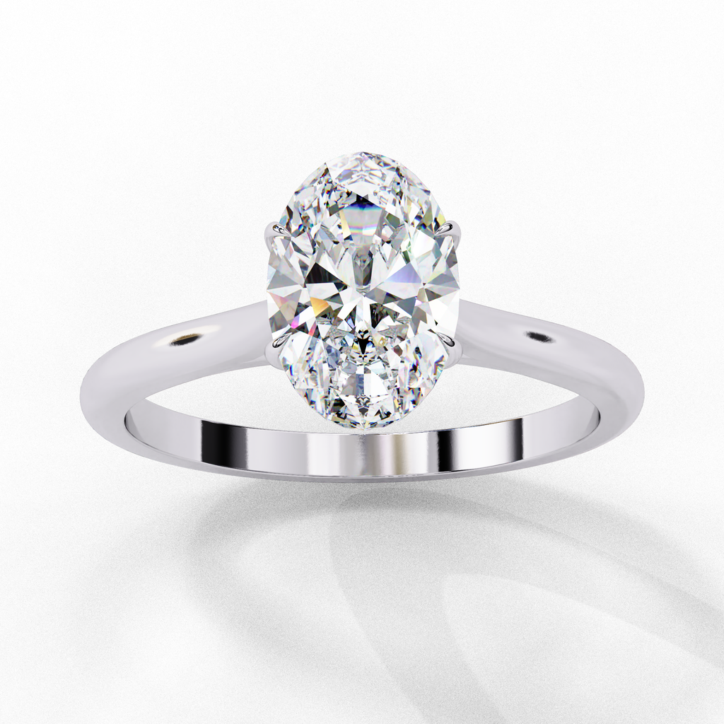 Vega Solitaire Ring