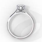Vega Solitaire Ring