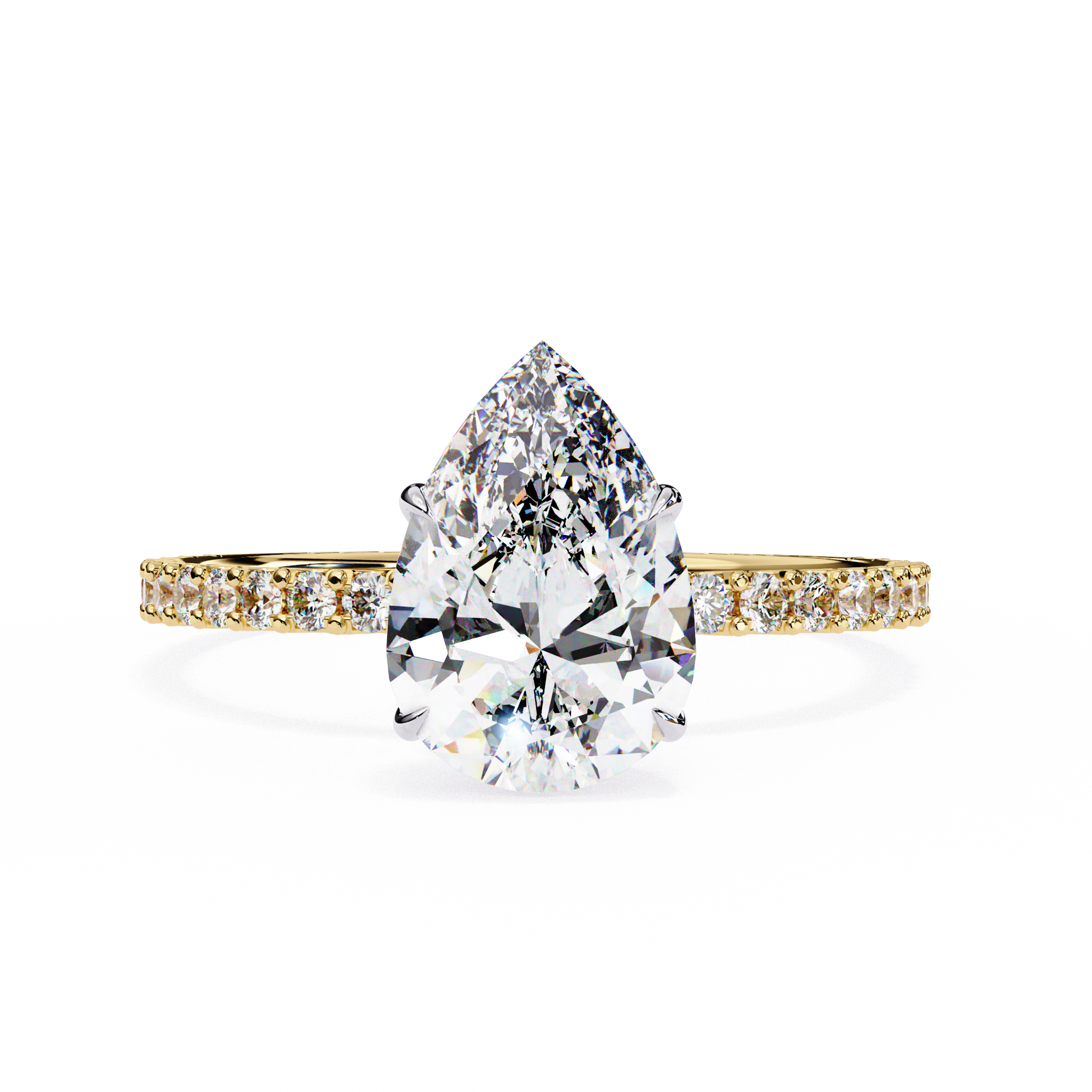 Trinity Solitaire Ring