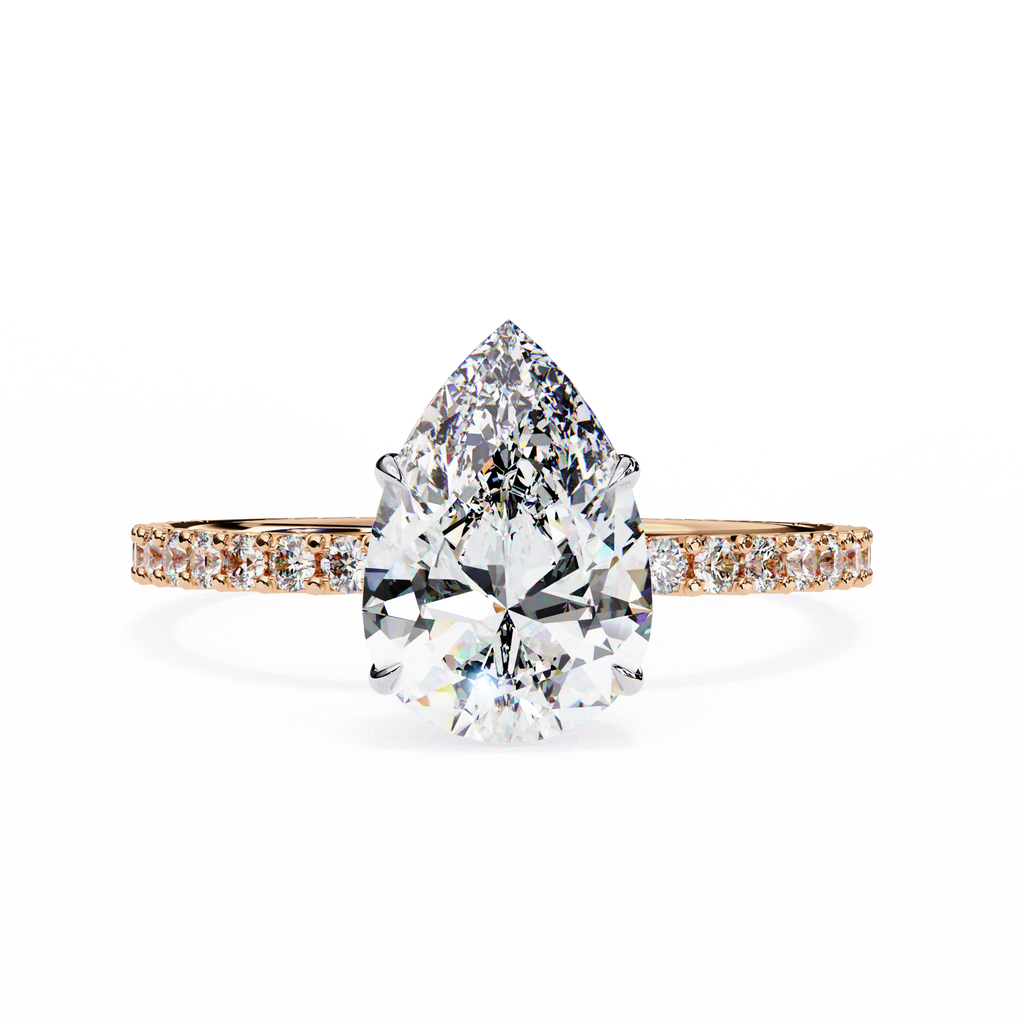 Trinity Solitaire Ring