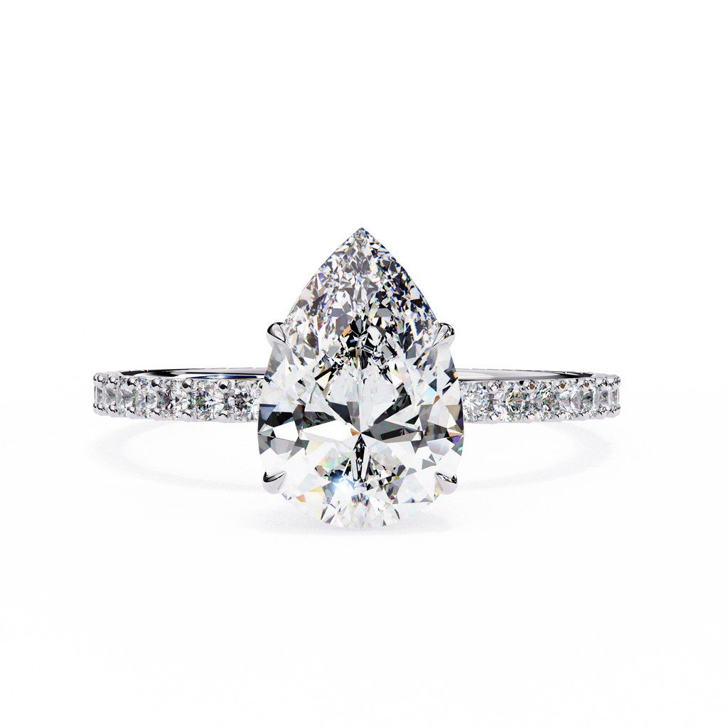 Trinity Solitaire Ring