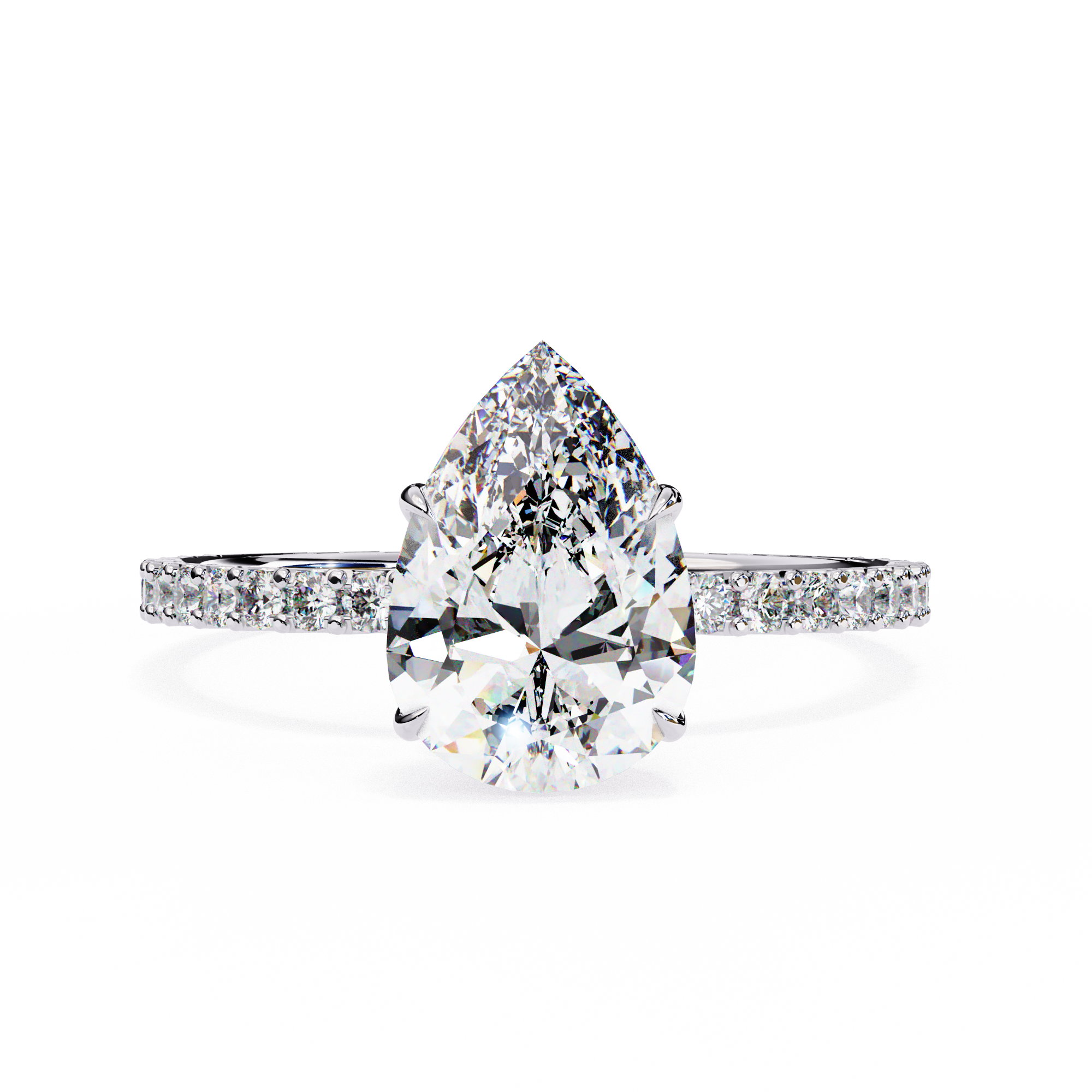 Trinity Solitaire Ring