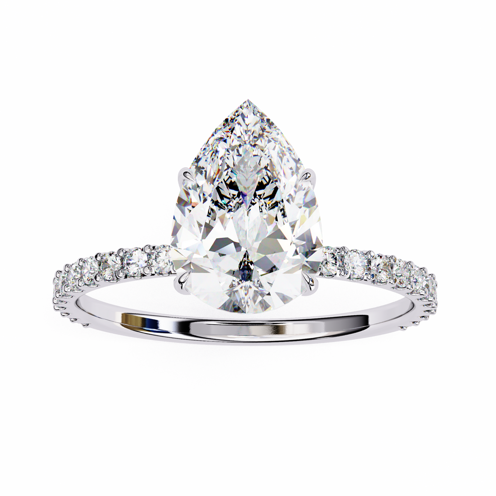 Trinity Solitaire Ring