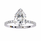 Trinity Solitaire Ring