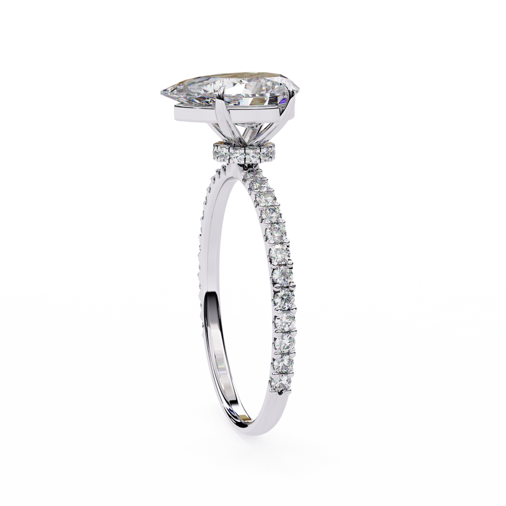 Trinity Solitaire Ring