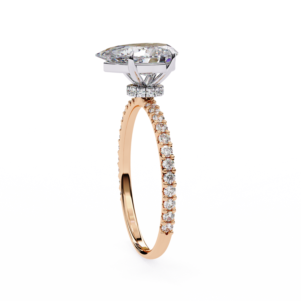 Trinity Solitaire Ring