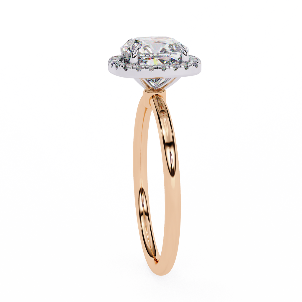 Poppy Halo Ring