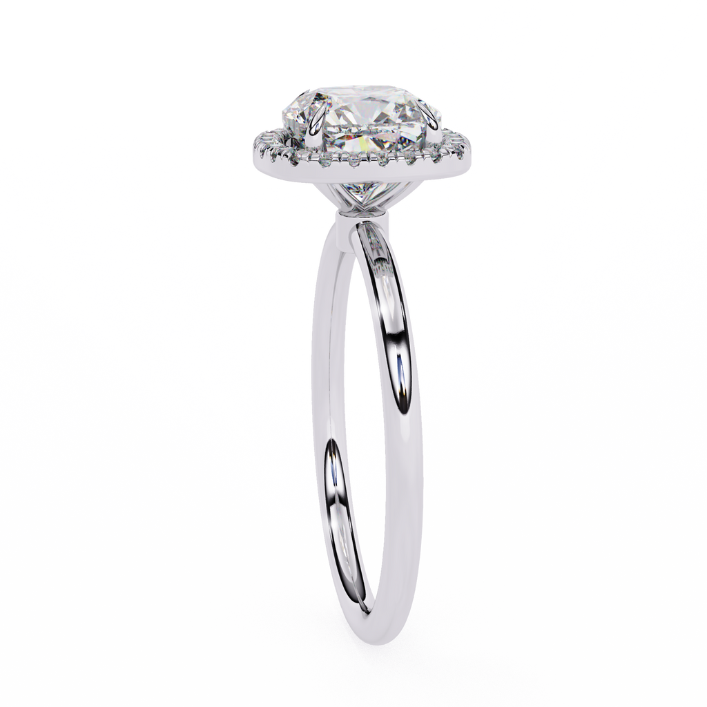 Poppy Halo Ring