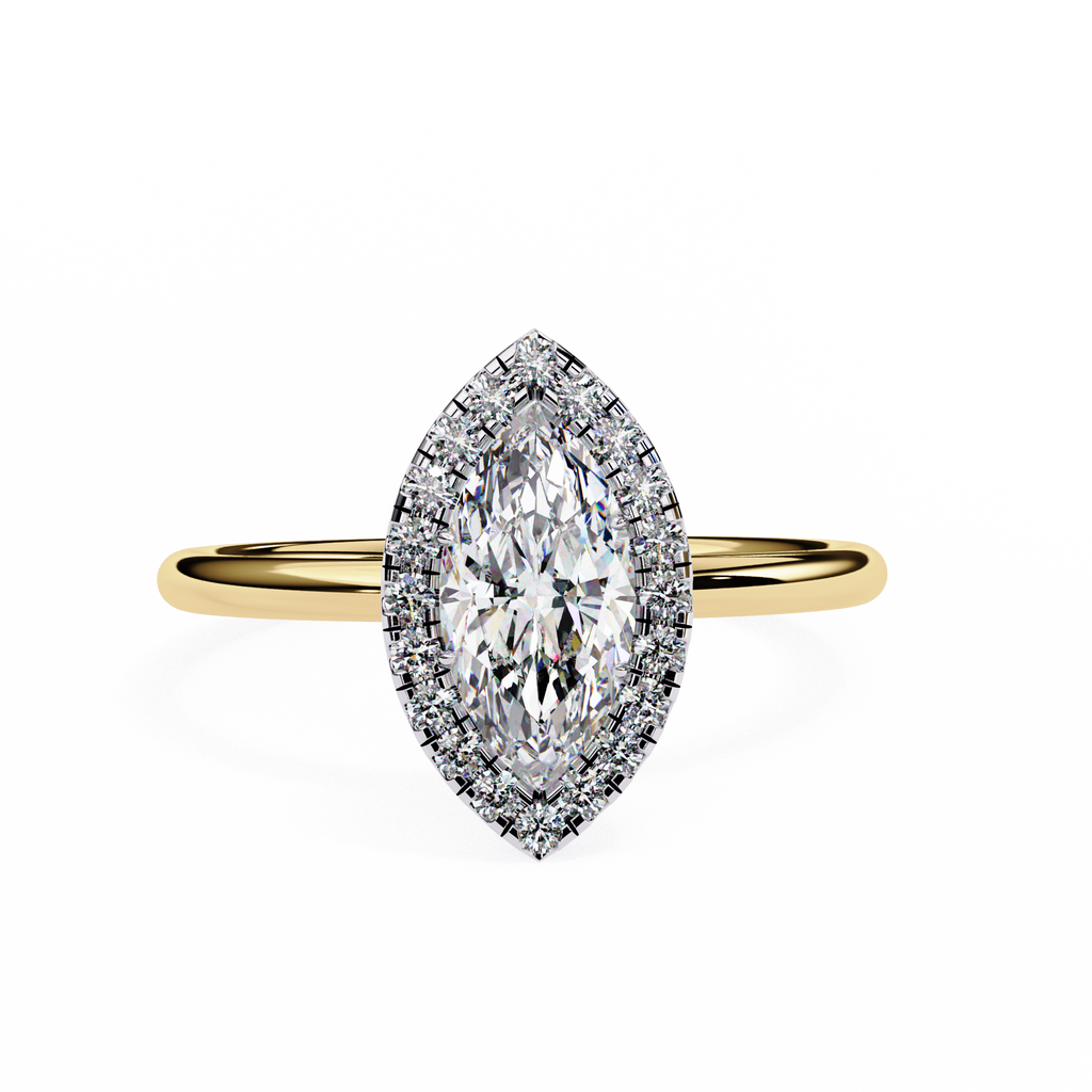 Cassie Halo Ring