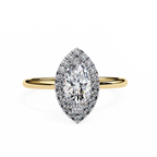 Cassie Halo Ring