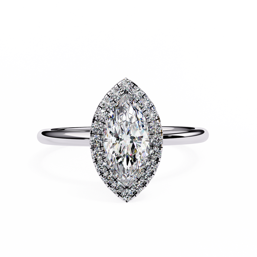 Cassie Halo Ring