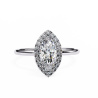Cassie Halo Ring