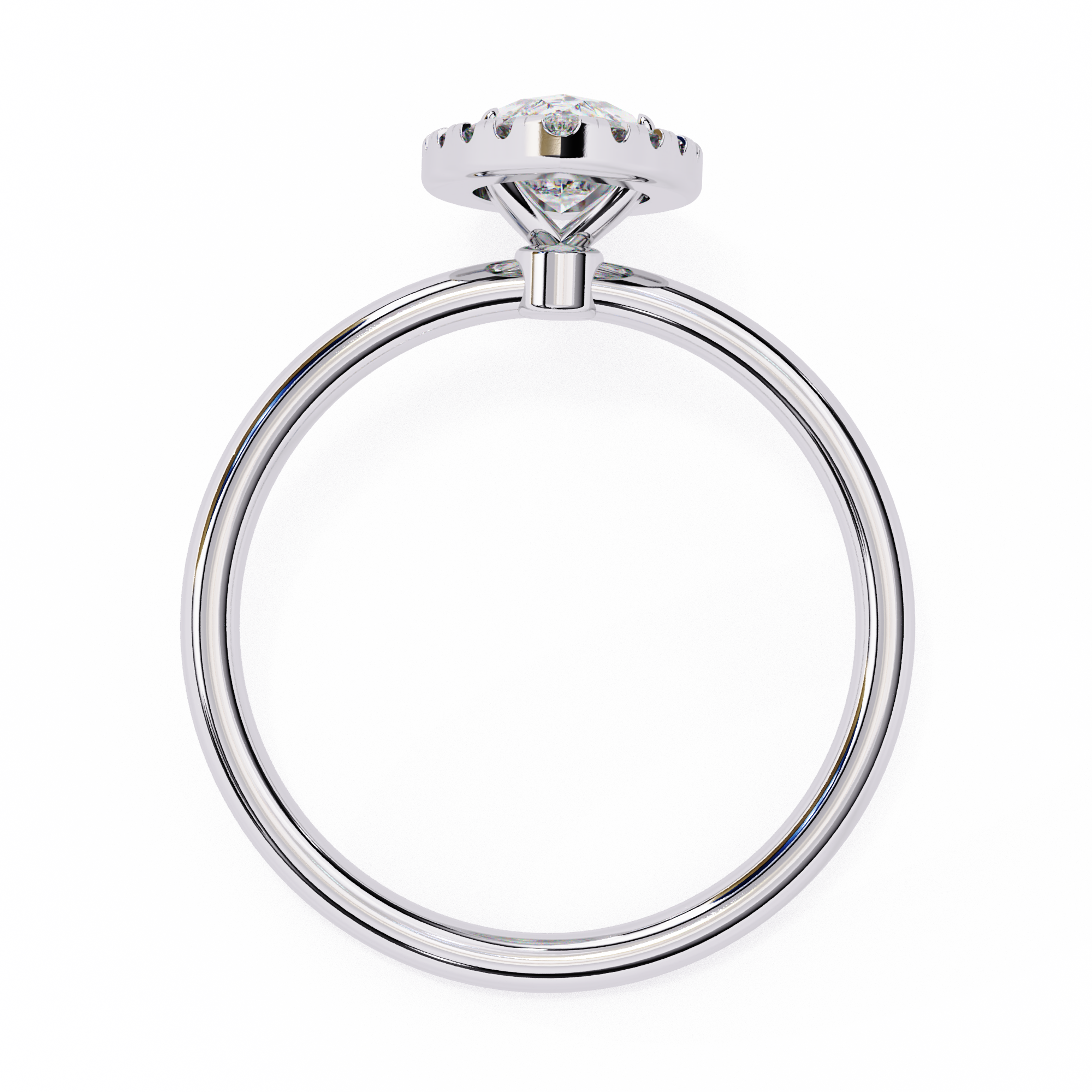 Cassie Halo Ring