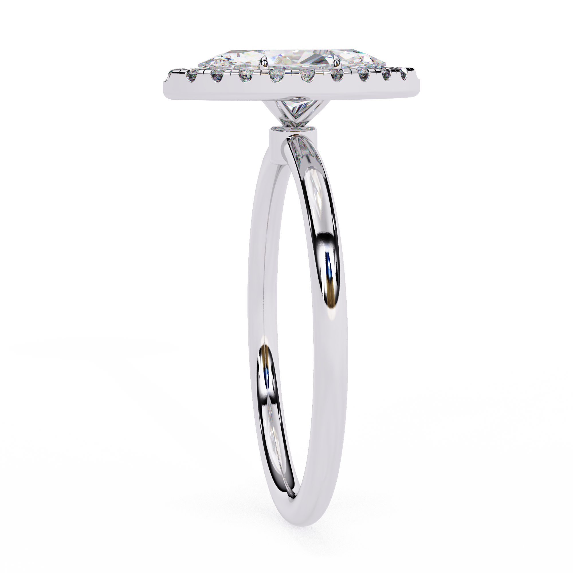 Cassie Halo Ring