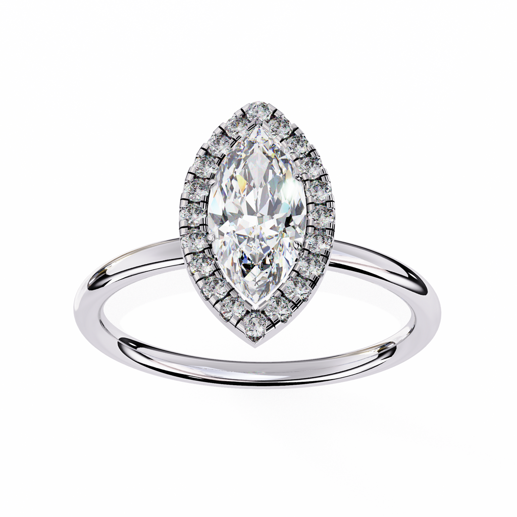 Cassie Halo Ring