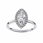 Cassie Halo Ring