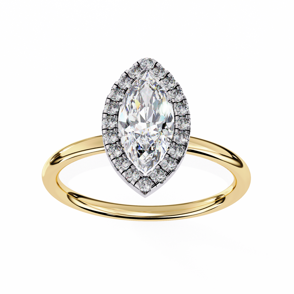 Cassie Halo Ring