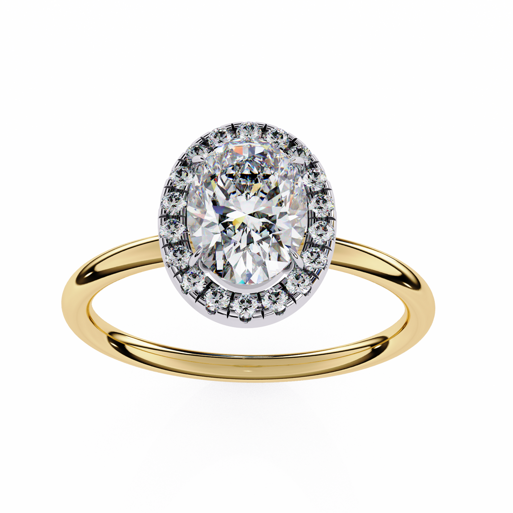 Sitara Halo Ring