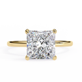 Luna Solitaire Ring