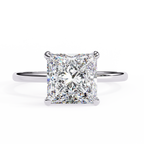 Luna Solitaire Ring