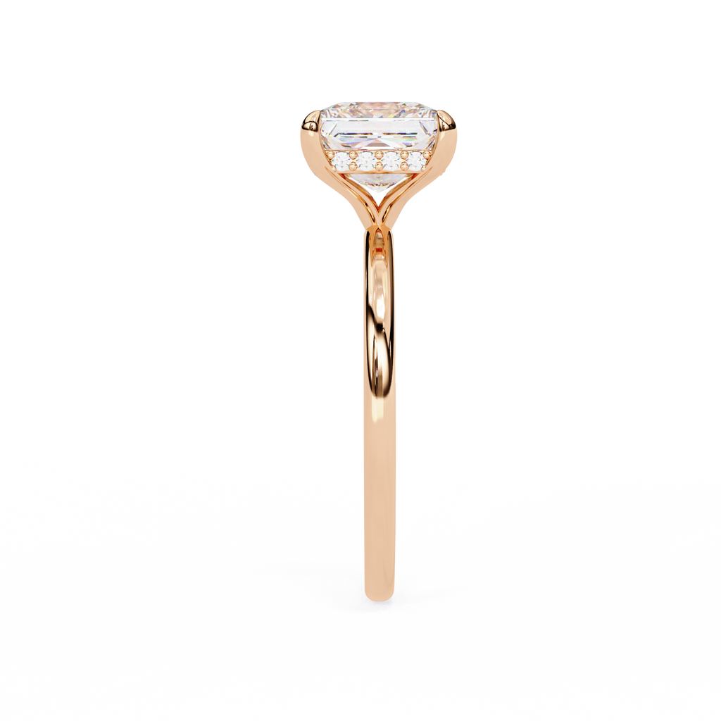 Luna Solitaire Ring