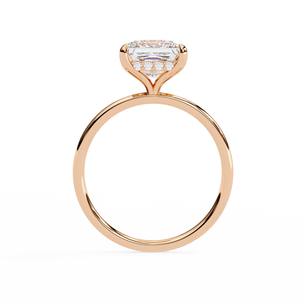 Luna Solitaire Ring