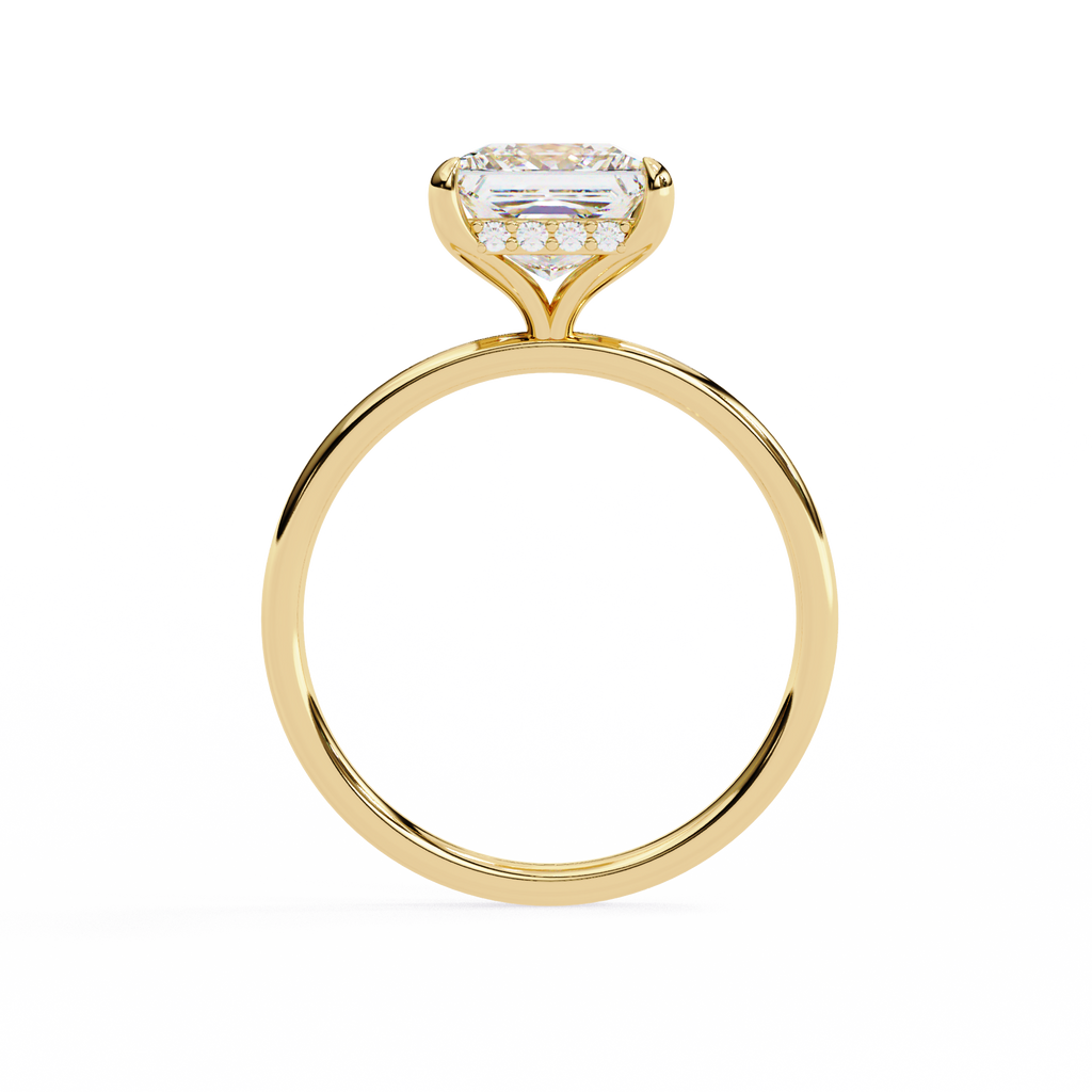 Luna Solitaire Ring