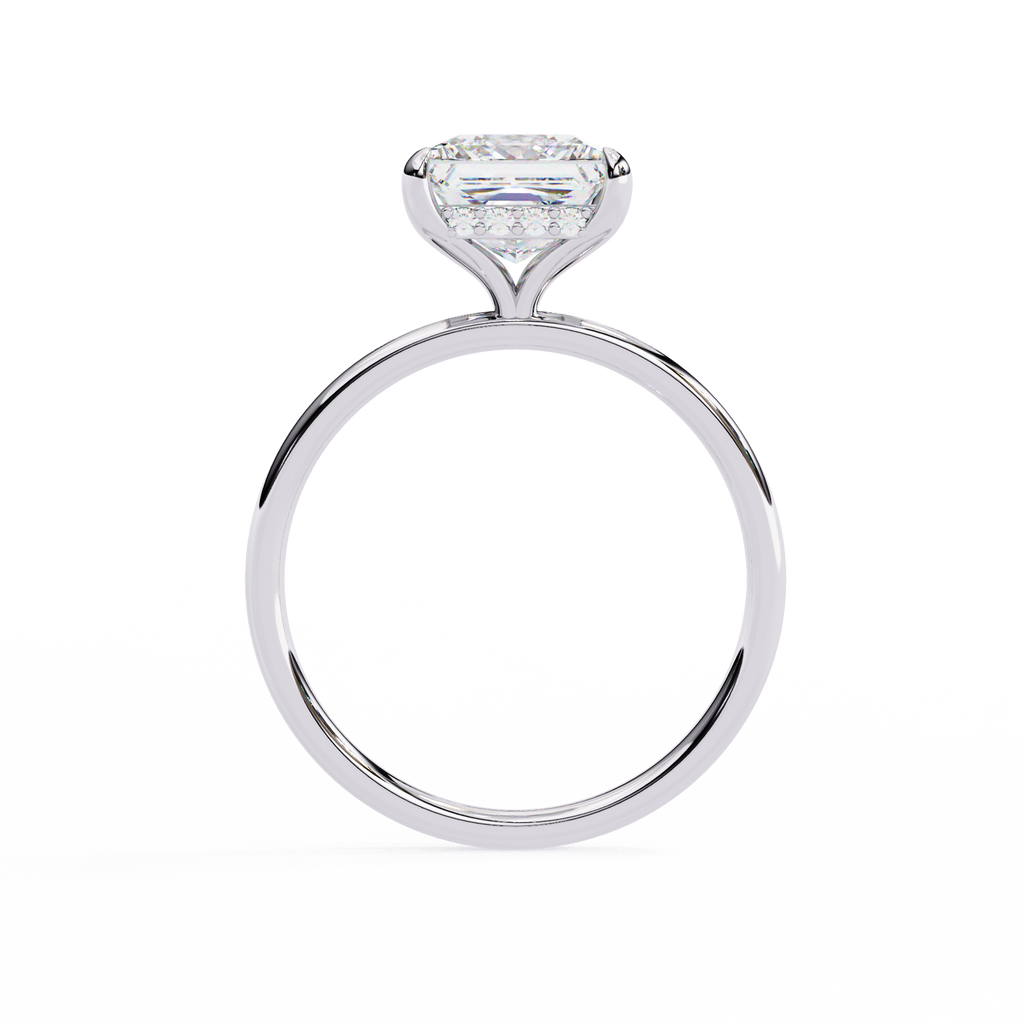 Luna Solitaire Ring