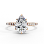 Omega Solitaire Ring
