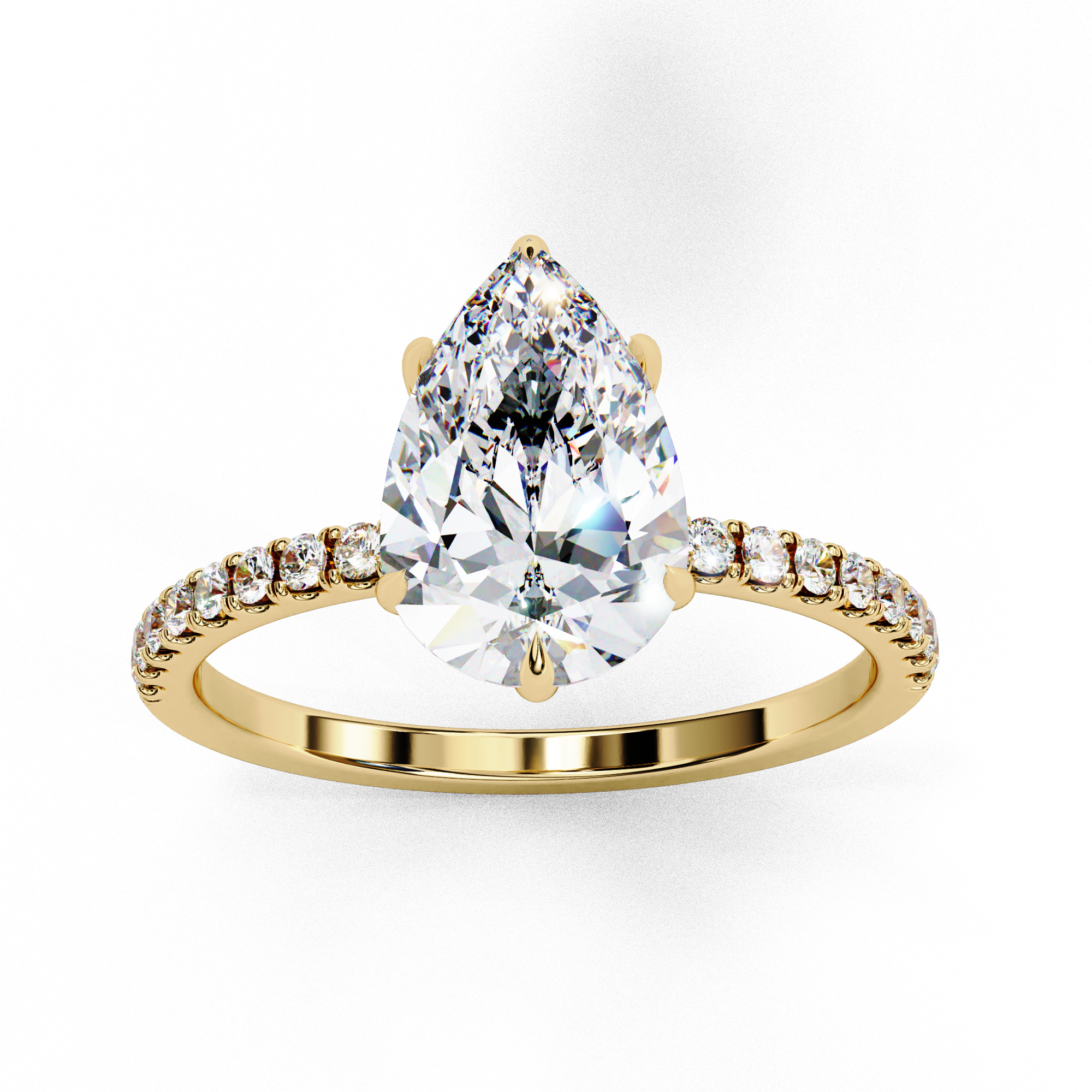 Omega Solitaire Ring
