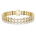 Zinnia Diamond Bracelet