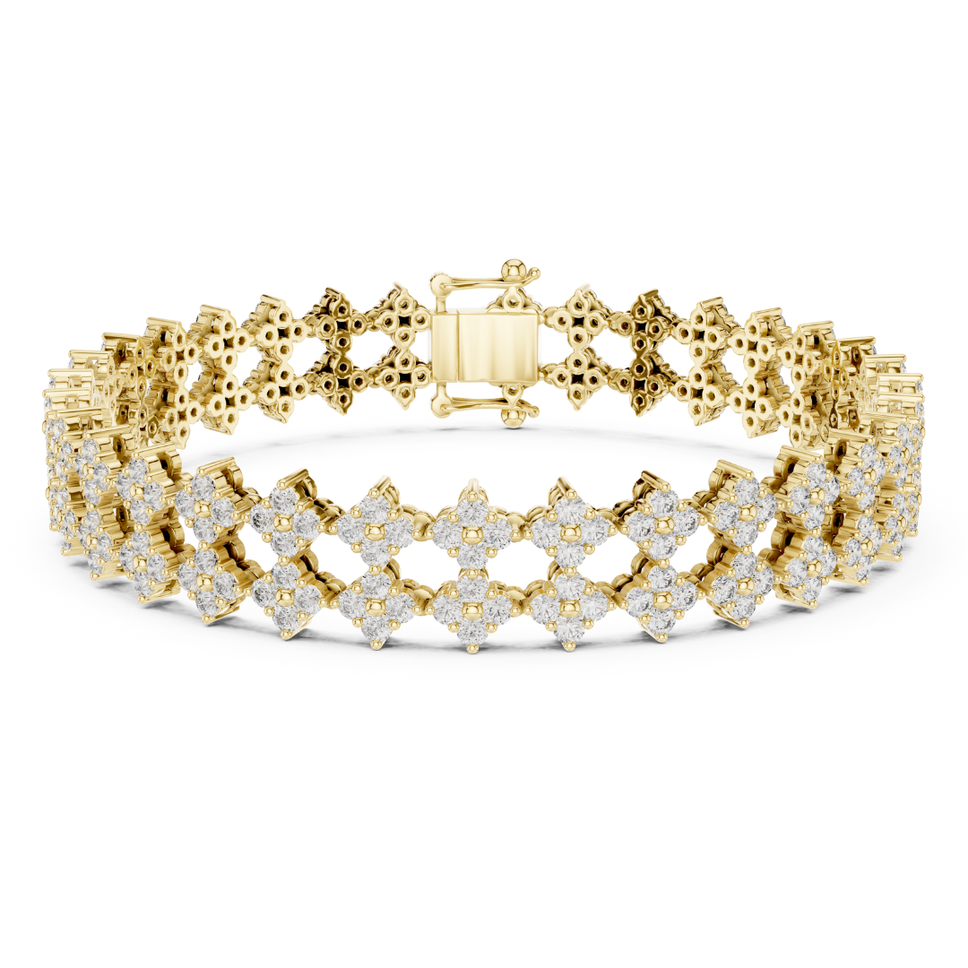 Zinnia Diamond Bracelet