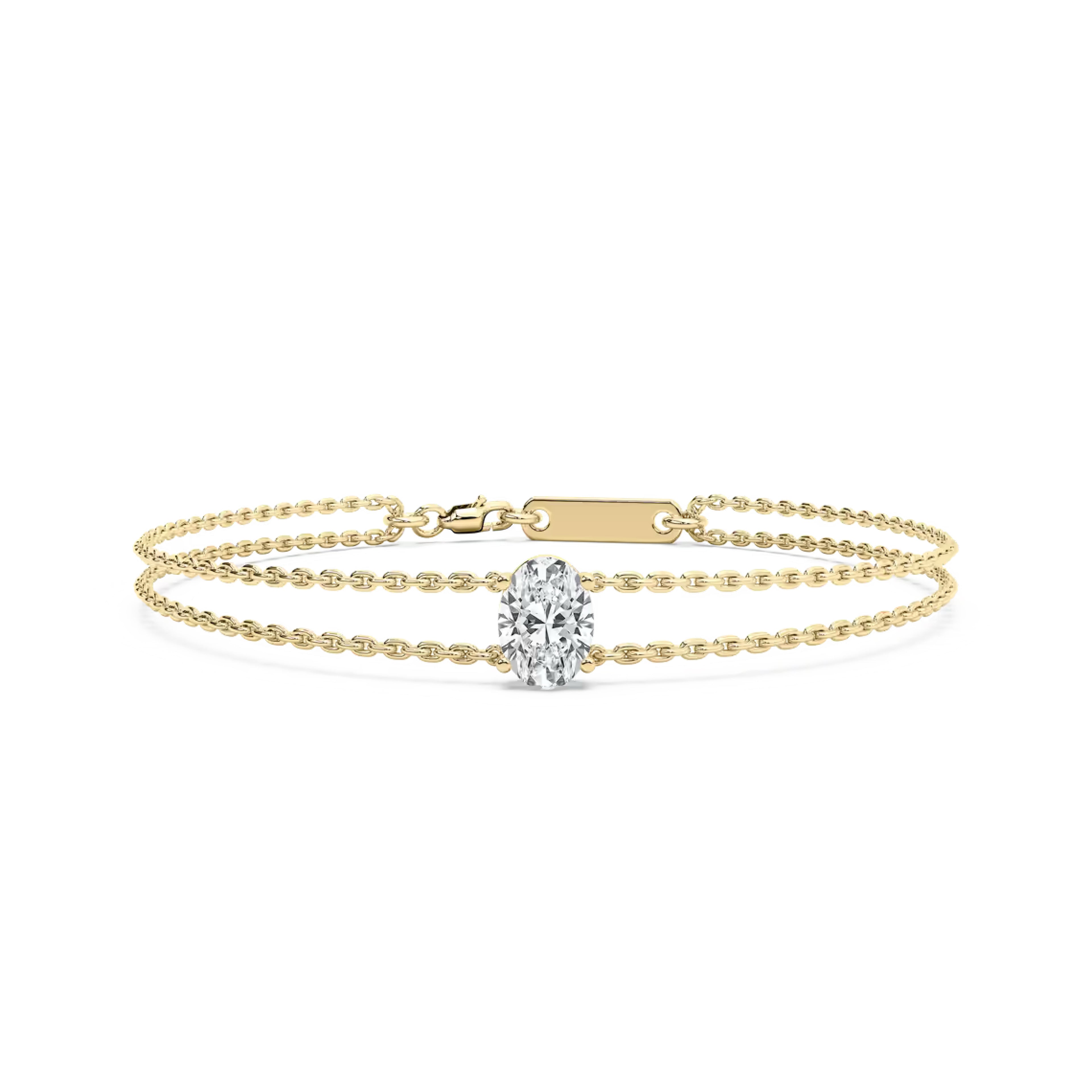 Celesta Solitaire Bracelet