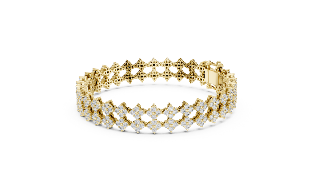 Zinnia Diamond Bracelet