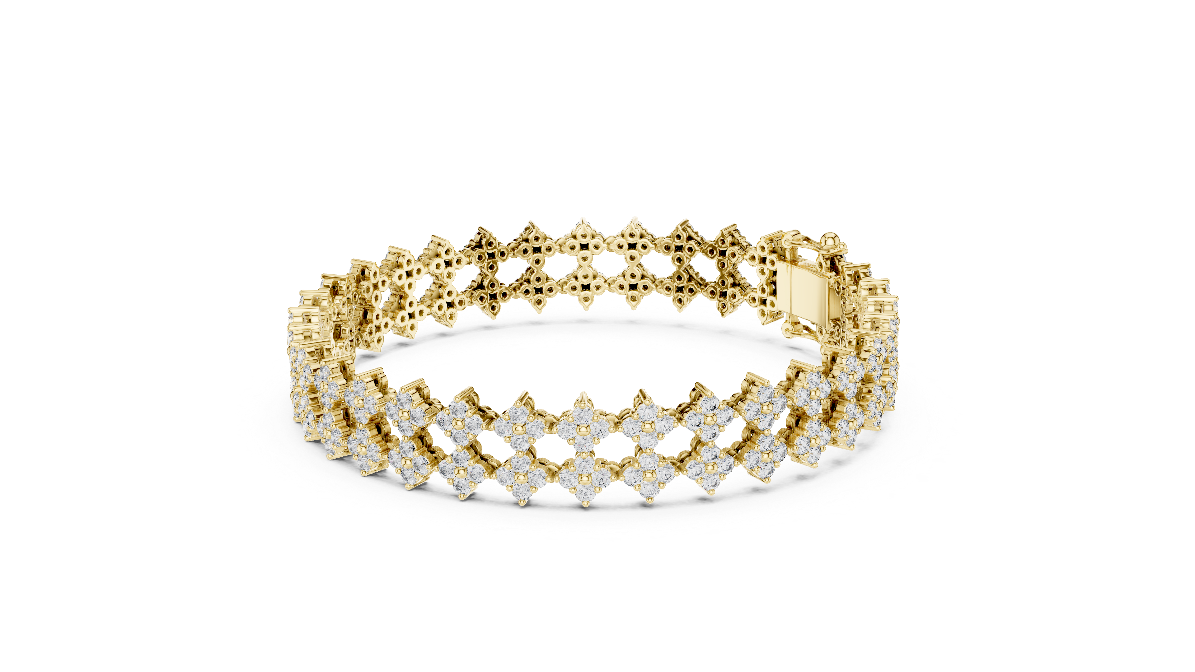 Zinnia Diamond Bracelet