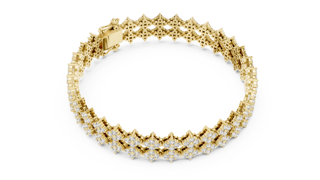 Zinnia Diamond Bracelet