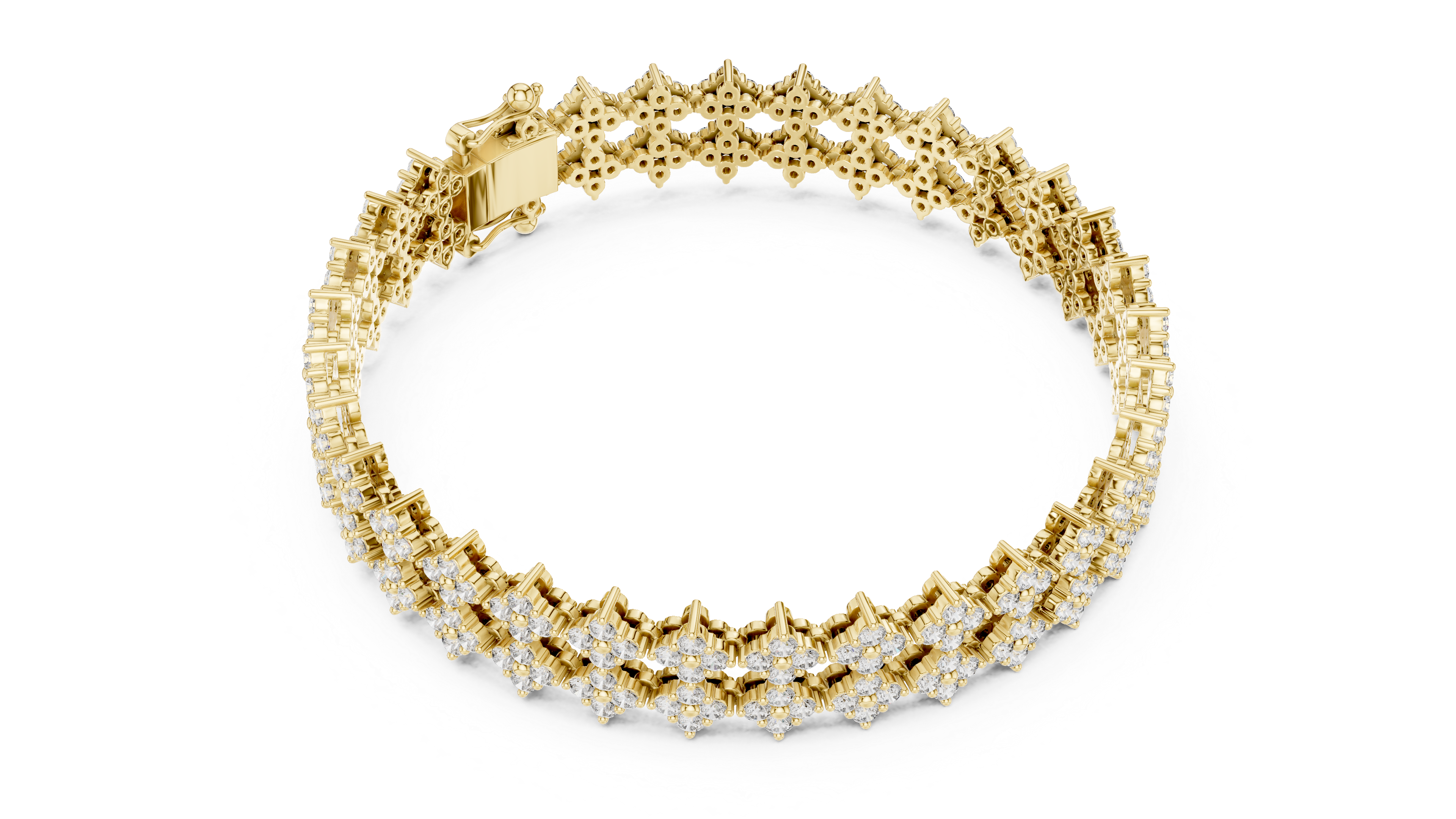 Zinnia Diamond Bracelet