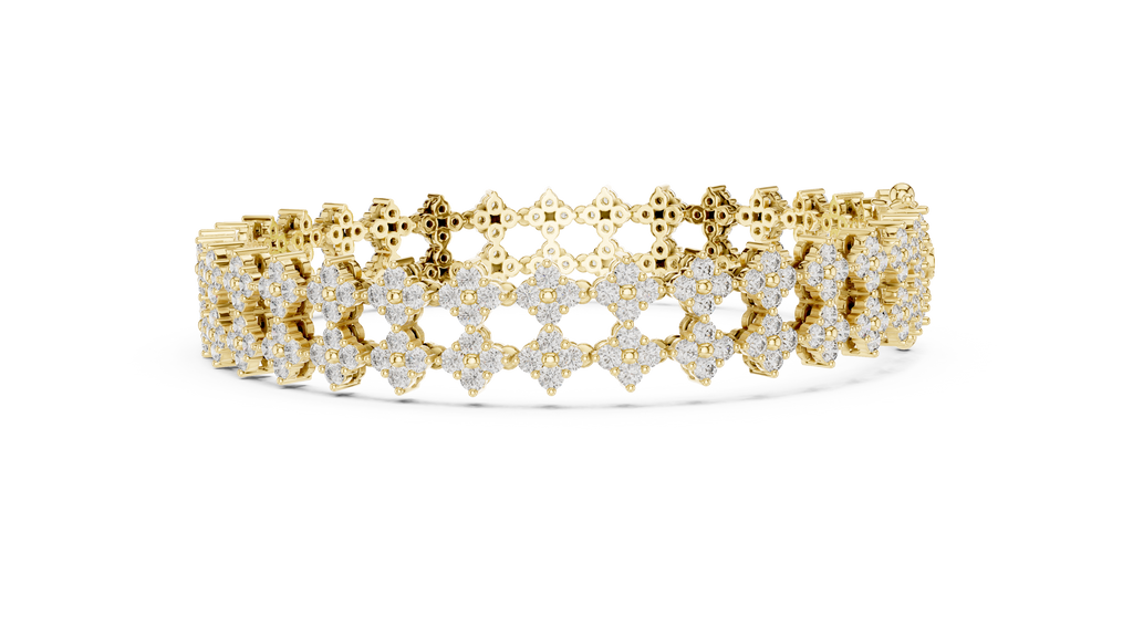 Zinnia Diamond Bracelet