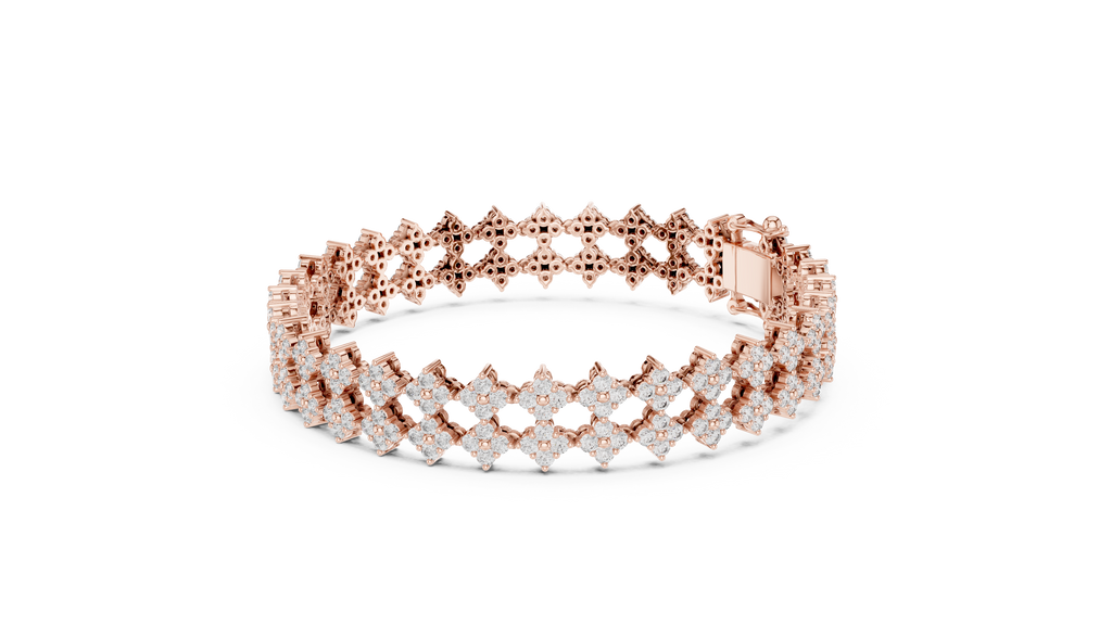 Zinnia Diamond Bracelet