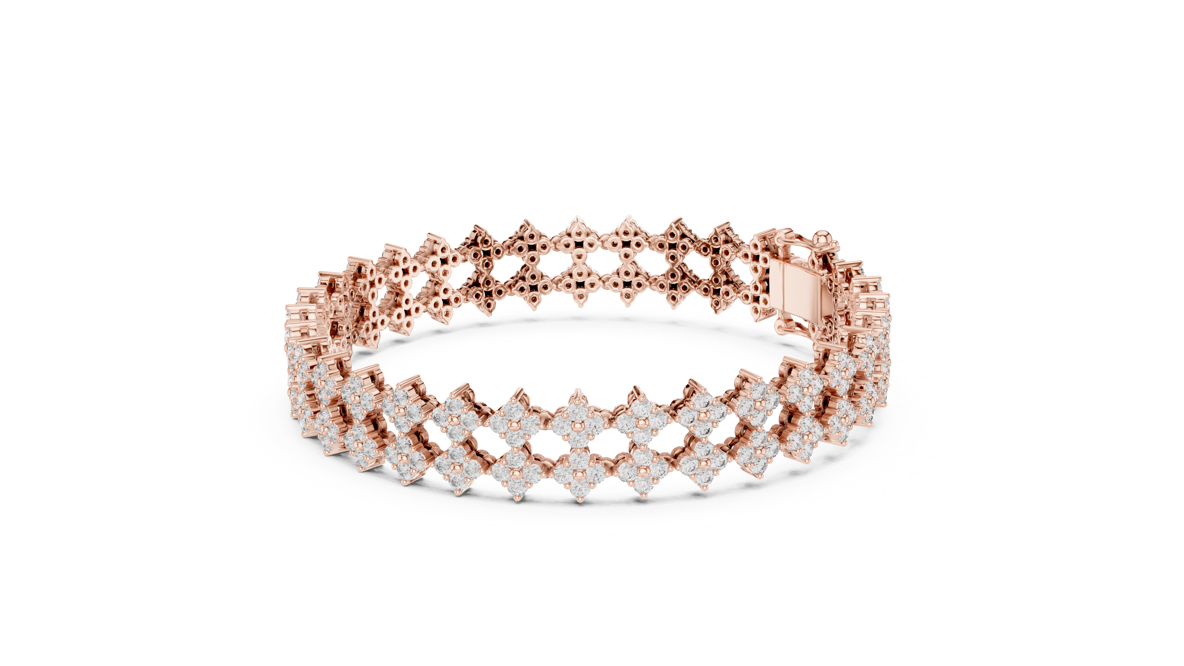 Zinnia Diamond Bracelet
