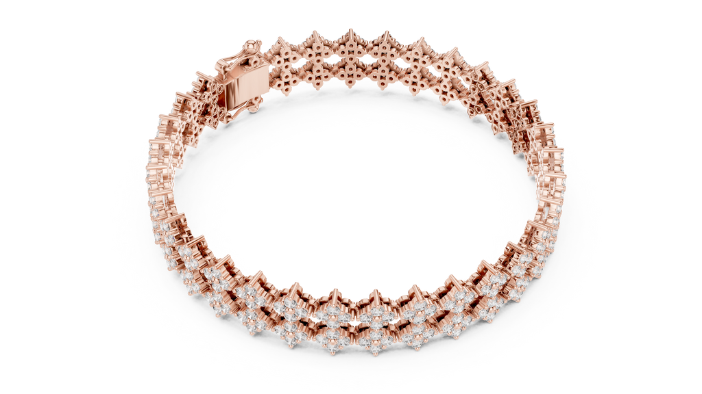 Zinnia Diamond Bracelet