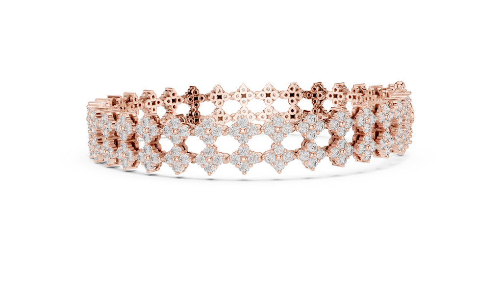 Zinnia Diamond Bracelet