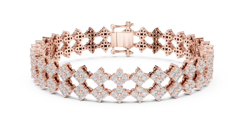 Zinnia Diamond Bracelet