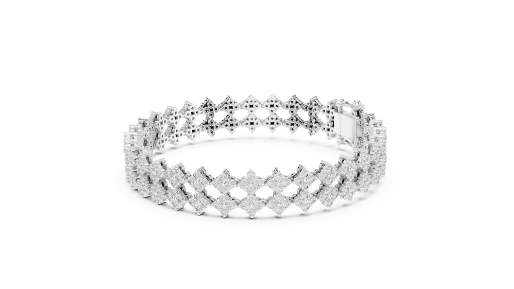 Zinnia Diamond Bracelet