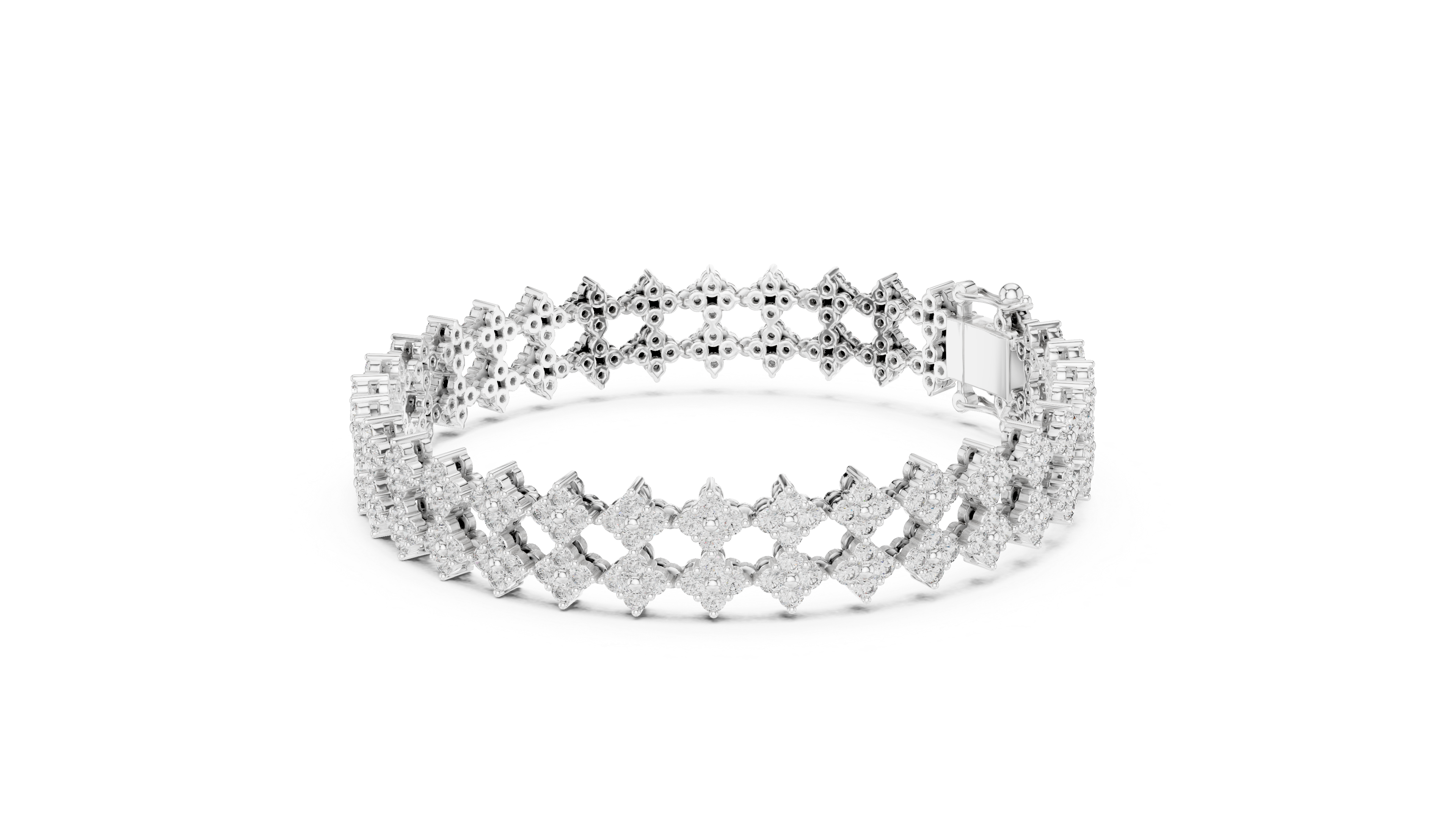 Zinnia Diamond Bracelet