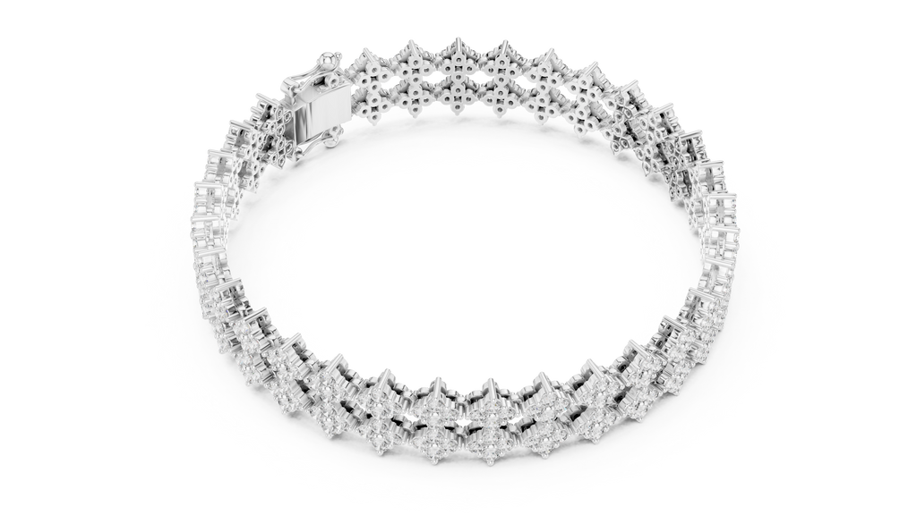 Zinnia Diamond Bracelet